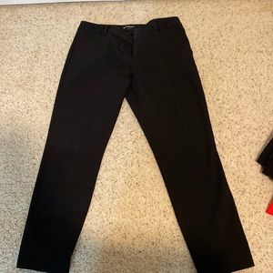 Size 6R Express Columnist Ankle Pant - black